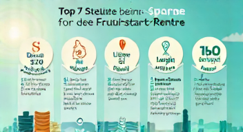 Das sind die Top 7 Schritte beim Sparen für die Frühstart-Rente
