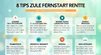 Die besten 8 Tipps bei der Frühstart-Rente